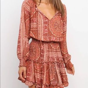 Petal and Pup Ronella Rust Dress